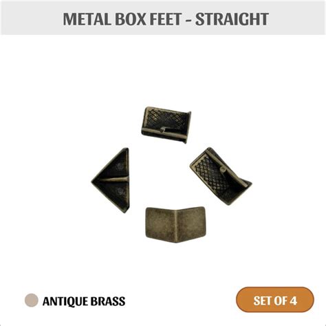 metal box feet wholesale|Metal Box Feet (set of 4) .